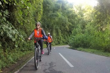 VTT et forêt tropicale