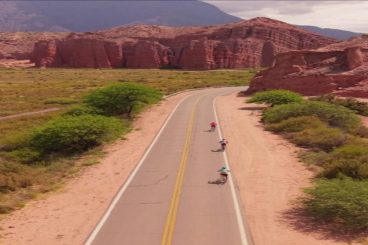 Pré-cordillère des Andes en VTT